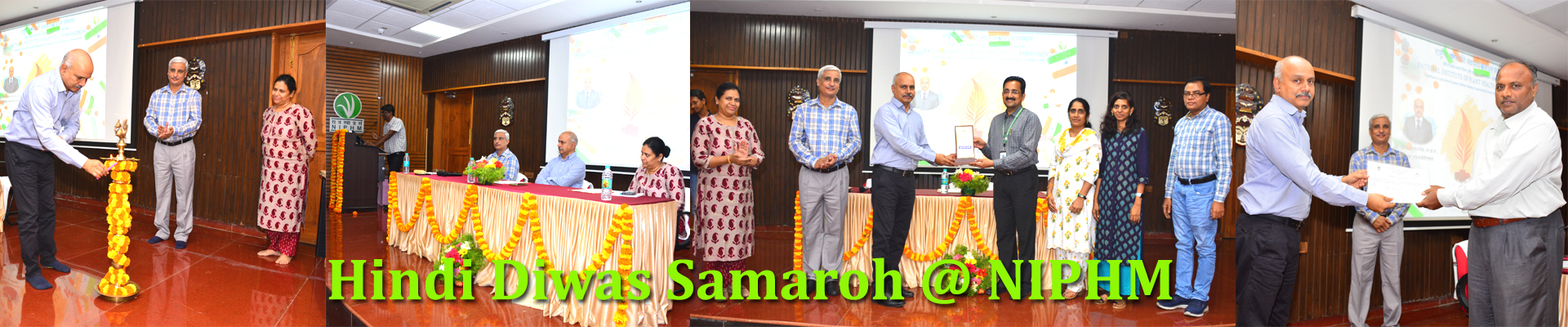 Hindi Diwas Samaroh organized @ NIPHM